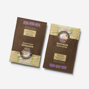 2 oz Pack – Saffron Gold Coffee